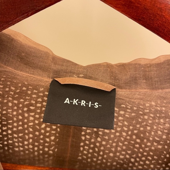 Vintage Akris Open Knit Layered Cardigan - Picture 8 of 9